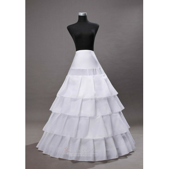 Jupon mireasa rochie patru inele otel patru volane jupon elastic corset jupon - Pagină 1