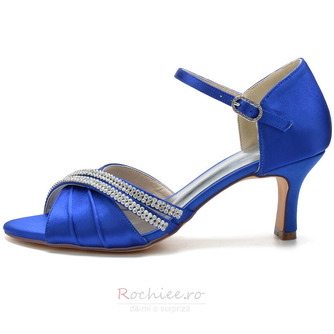 Pantofi de mireasa fluture din satin pantofi de domnișoară verde cu toc înalt stiletto tocuri înalte - Pagină 5