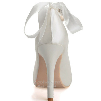 Satin pantofi de nuntă stiletto pantofi gură de pește banchet pantofi anual petrecere de modă - Pagină 3