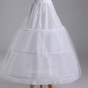 Nunta petticoat trei jante puternice net rochie complet rochie reglabil - Pagină 1