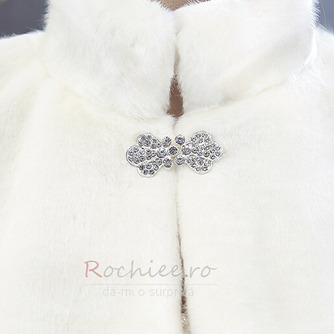 Toamna și iarna caldă jacheta mireasa mantie imitație de blană - Pagină 4