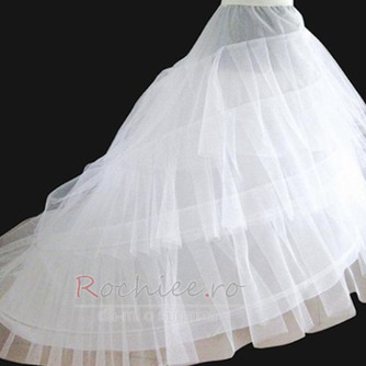 Nunta de mireasa elastic talie lățime două jetoane flouncing rochie de mireasa - Pagină 2