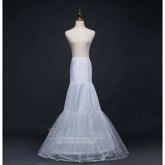 Nunta petticoat lung sirena dublă fire spandex rochie de nunta corset - Pagină 1