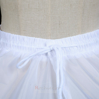 Șase inele de oțel talie elastică creștere jupon culoare alb-negru rochie mireasa jupon - Pagină 3