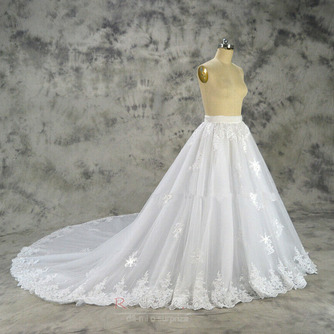 prințesă detașabilă tren mare rochie mireasa fusta din dantela fusta detasabila accesorii nunta marime personalizata - Pagină 2