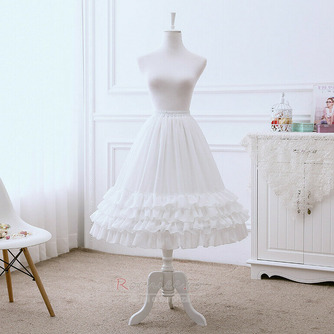 Fustă neagră din șifon, crinolină lungă de mireasă, rochie de bal cosplay Fustă din șifon, fusta umflată, fusta midi Lolita - Pagină 2