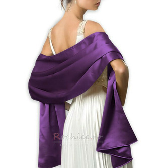 Satin Shawl Rochie de seara Shal Satin Scarf Rochie de mireasa Asortata - Pagină 4