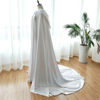 Șal de nuntă colorată lungă din satin cu glugă mantă mireasă - Pagină 3