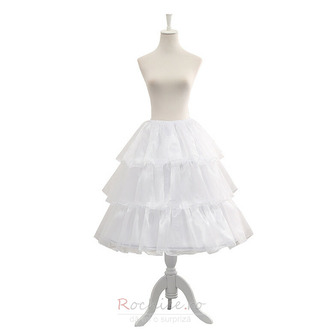 Jupon din organza ivoire, jupon lung pentru fete, jupon rochie de petrecere cosplay, jupon Lolita, - Pagină 5