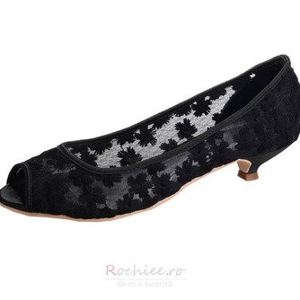 Încălțăminte de dantelă de primăvară de vară pantofi de mireasă confortabili pentru femei - Pagină 1