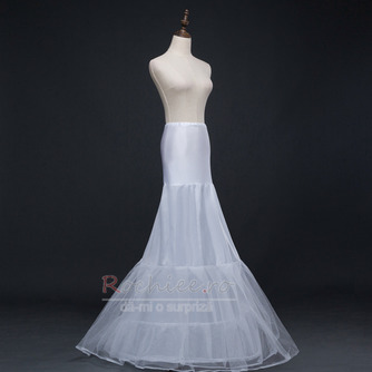 Nunta petticoat lung sirena dublă fire spandex rochie de nunta corset - Pagină 2