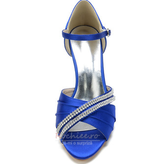 Pantofi de mireasa fluture din satin pantofi de domnișoară verde cu toc înalt stiletto tocuri înalte - Pagină 6