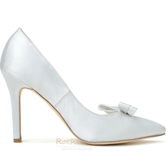 Pantofi de nunta cu toc inalt sandale de mireasa cu toc inalt pantofi de mireasa de nunta din satin - Pagină 2