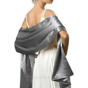 Satin Shawl Rochie de seara Shal Satin Scarf Rochie de mireasa Asortata - Pagină 9