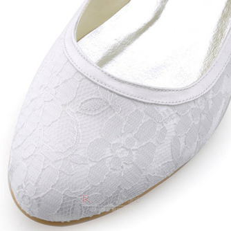 Pantofi de mireasa din dantela pantofi de mireasa femei gravide plat tocuri confortabile - Pagină 3