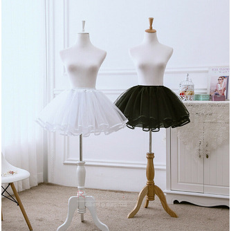 Lolita cosplay rochie scurtă jupon balet, rochie de mireasă crinolină, jupon scurt 36CM - Pagină 1