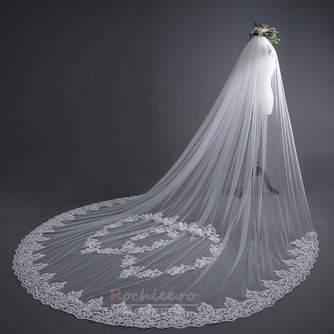 Voal de mireasă din dantelă voal de mireasă de 3 metri lungime accesorii de nuntă cu ridicata din fabrică - Pagină 2
