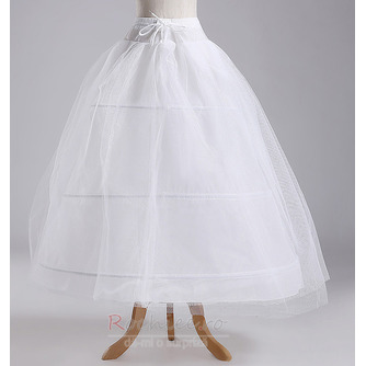 Nunta petticoat lățime rochie completă elegant trei jante din poliester taffeta - Pagină 1