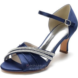 Pantofi de mireasa fluture din satin pantofi de domnișoară verde cu toc înalt stiletto tocuri înalte - Pagină 12