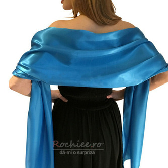 Satin Shawl Rochie de seara Shal Satin Scarf Rochie de mireasa Asortata - Pagină 11