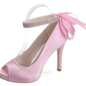 Satin pantofi de nuntă stiletto pantofi gură de pește banchet pantofi anual petrecere de modă - Pagină 6