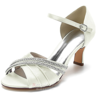 Pantofi de mireasa fluture din satin pantofi de domnișoară verde cu toc înalt stiletto tocuri înalte - Pagină 2