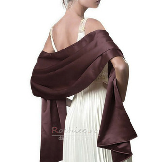 Satin Shawl Rochie de seara Shal Satin Scarf Rochie de mireasa Asortata - Pagină 7