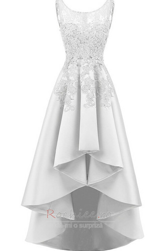 Rochie de bal Asimetrice Formale Appliqué Iarnă Clepsidră înaltă joasă - Pagină 10