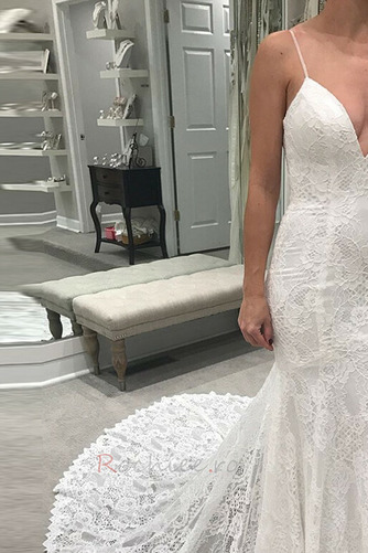 Rochie de mireasa Dantelă Dantela Elegant Fără mâneci Minge Fara spate - Pagină 4