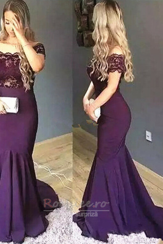 Rochie de mama Fermoar Mâneci plafonate Sirena Mătura Elegant - Pagină 1