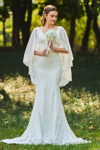 Rochie de mireasa Primăvară Strâmt Romantice Plajă Talie naturale - Pagină 1