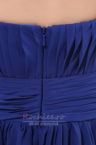 Rochie de seara Lungime de glezna Elegant Corsetul plisate Sifon - Pagină 7