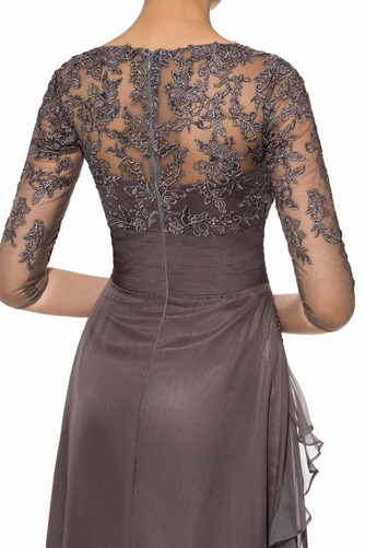 Rochie de mama Iluzia mâneci Primăvară Dantela Elegant A-linie - Pagină 5