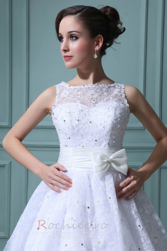 Rochie de mireasa Dantelă În aer liber Prințesă Primăvară Organza - Pagină 5