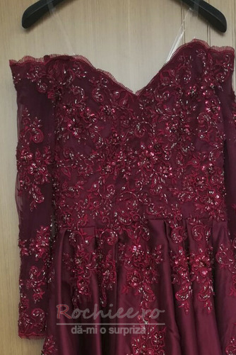 Rochie de seara Fara spate Mâneci lungi Iluzia mâneci Matura - Pagină 5
