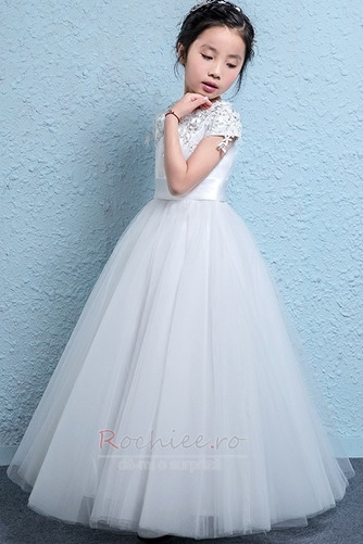 Rochie florăreasă Lungime de glezna Aplicatiile Talie naturale - Pagină 4