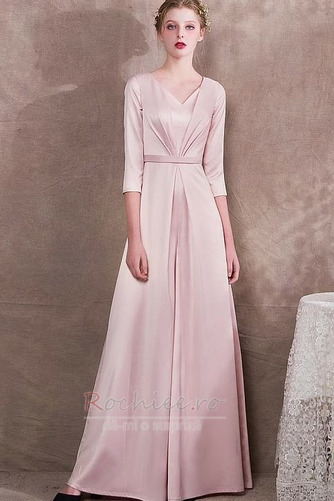 Rochie de seara V gâtului cu Pantaloni Subţire Corsetul plisate - Pagină 3