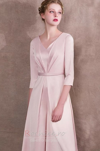 Rochie de seara V gâtului cu Pantaloni Subţire Corsetul plisate - Pagină 5