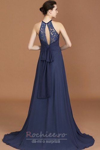 Rochie de domnişoară de onoare Şifon Bijuterie A-linie Romantice - Pagină 2