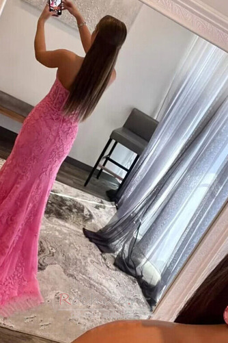 Rochie de seara Sexy Fără mâneci Fantă față Tul Etaj lungime - Pagină 2