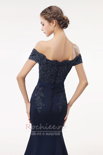 Rochie de bal Mătura Banchet Subţire Sirenă Elegant Suprapunere de dantela - Pagină 5