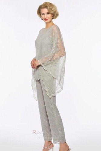 Rochie de mama cu pantaloni Mâneci lungi Lungime de glezna Şic - Pagină 2