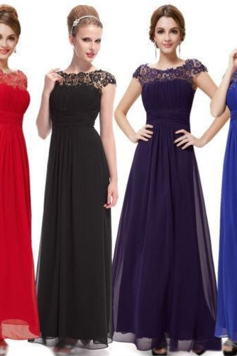 Rochie de domnişoară de onoare Bateau Formale Corsetul plisate - Pagină 2