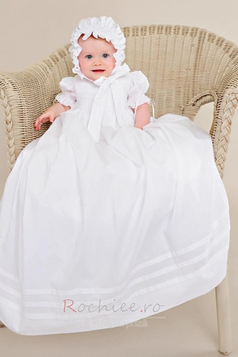Rochie de botez Prințesă Talie naturale Arc accentuată Lung Minion - Pagină 1
