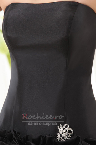 Rochie de seara Strapless Fără mâneci Talie Scăzut Rozetă accentuată - Pagină 5