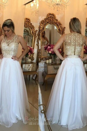 Rochie de bal Corsetul cu bijuterii Perle Partidul Organza Lungimea podelei - Pagină 3