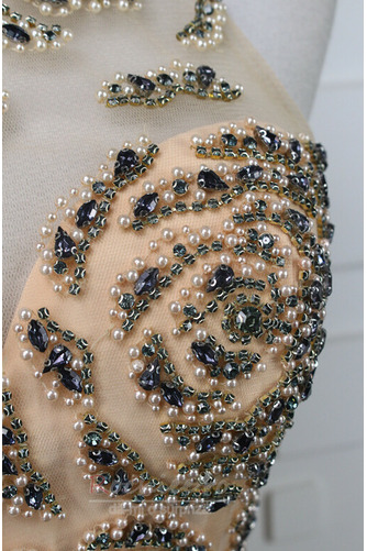 Rochie de seara Subţire Conservatie Fermoar Corsetul cu bijuterii - Pagină 5