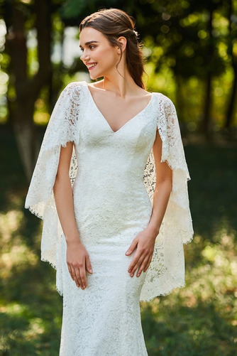 Rochie de mireasa Primăvară Strâmt Romantice Plajă Talie naturale - Pagină 4