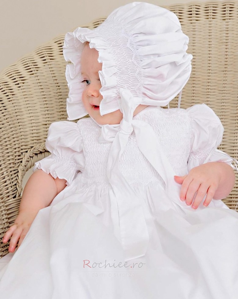 Rochie de botez Prințesă Talie naturale Arc accentuată Lung Minion